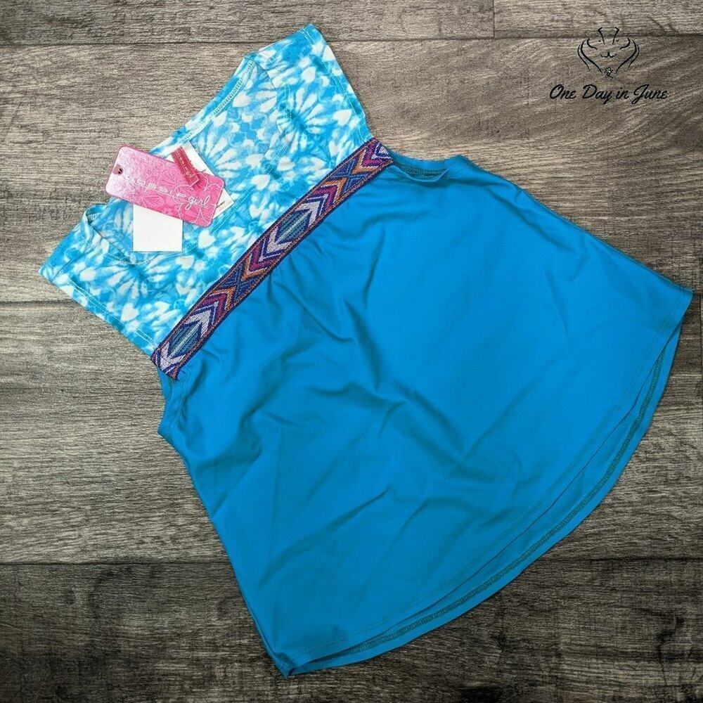 Gossip Girl Rash Guard Swim Top Size M